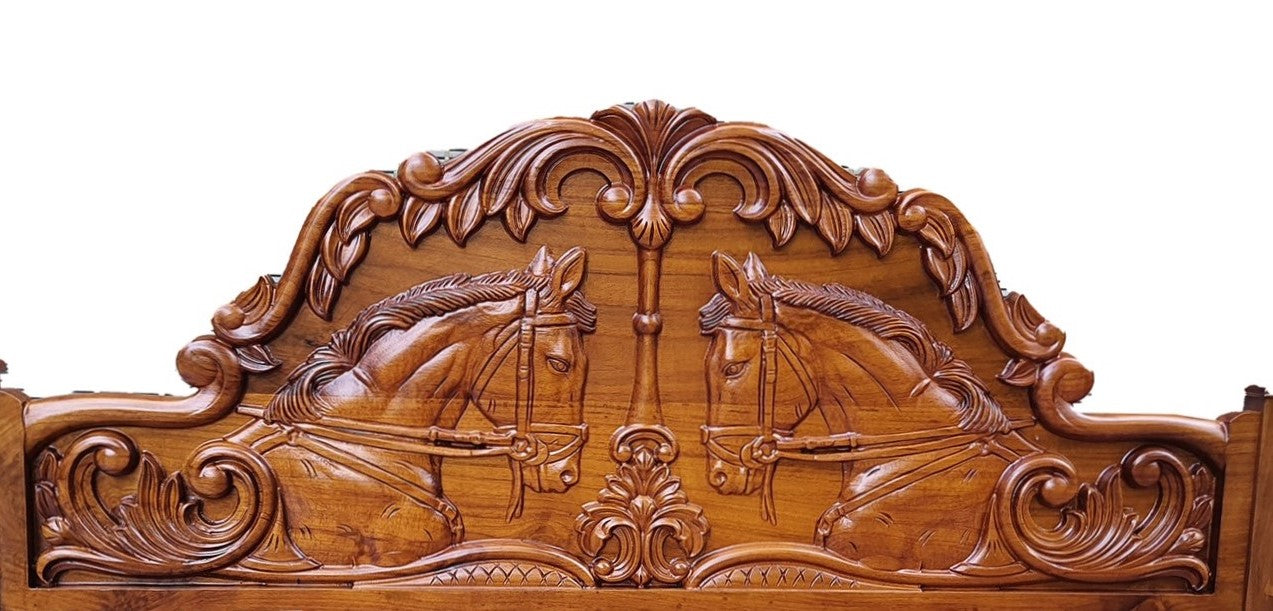 Royal Carvings Bed
