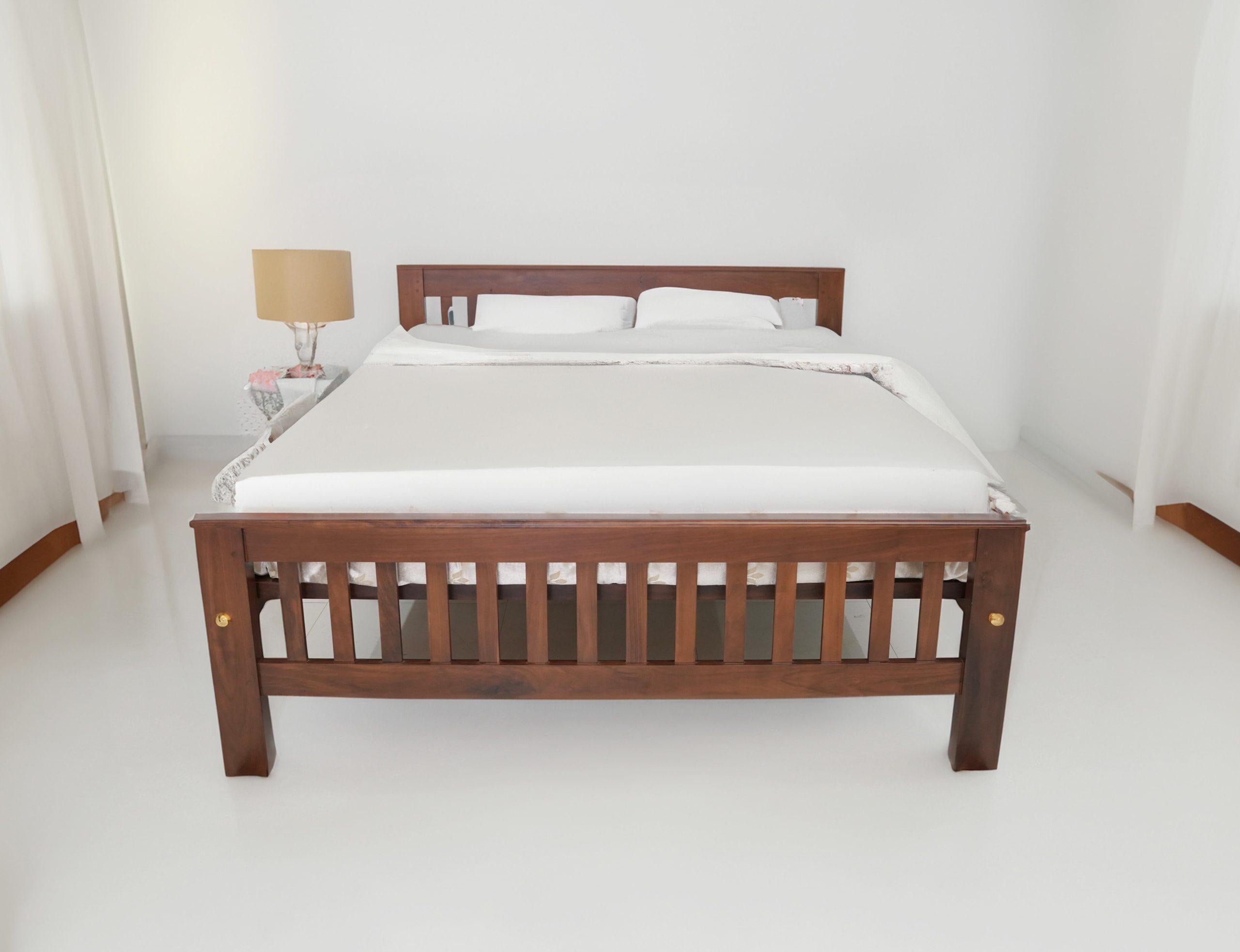 Original Teak Wood Bed - Normal