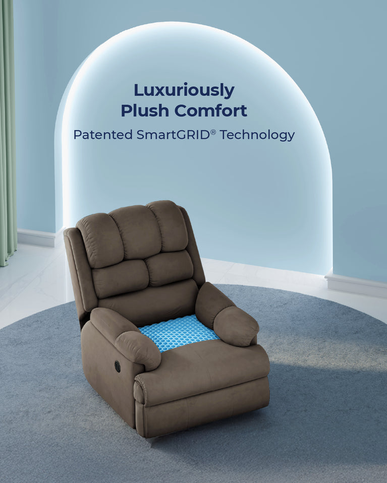 Relaxo Recliner  Motorised Recliner Sofa (1-seater)