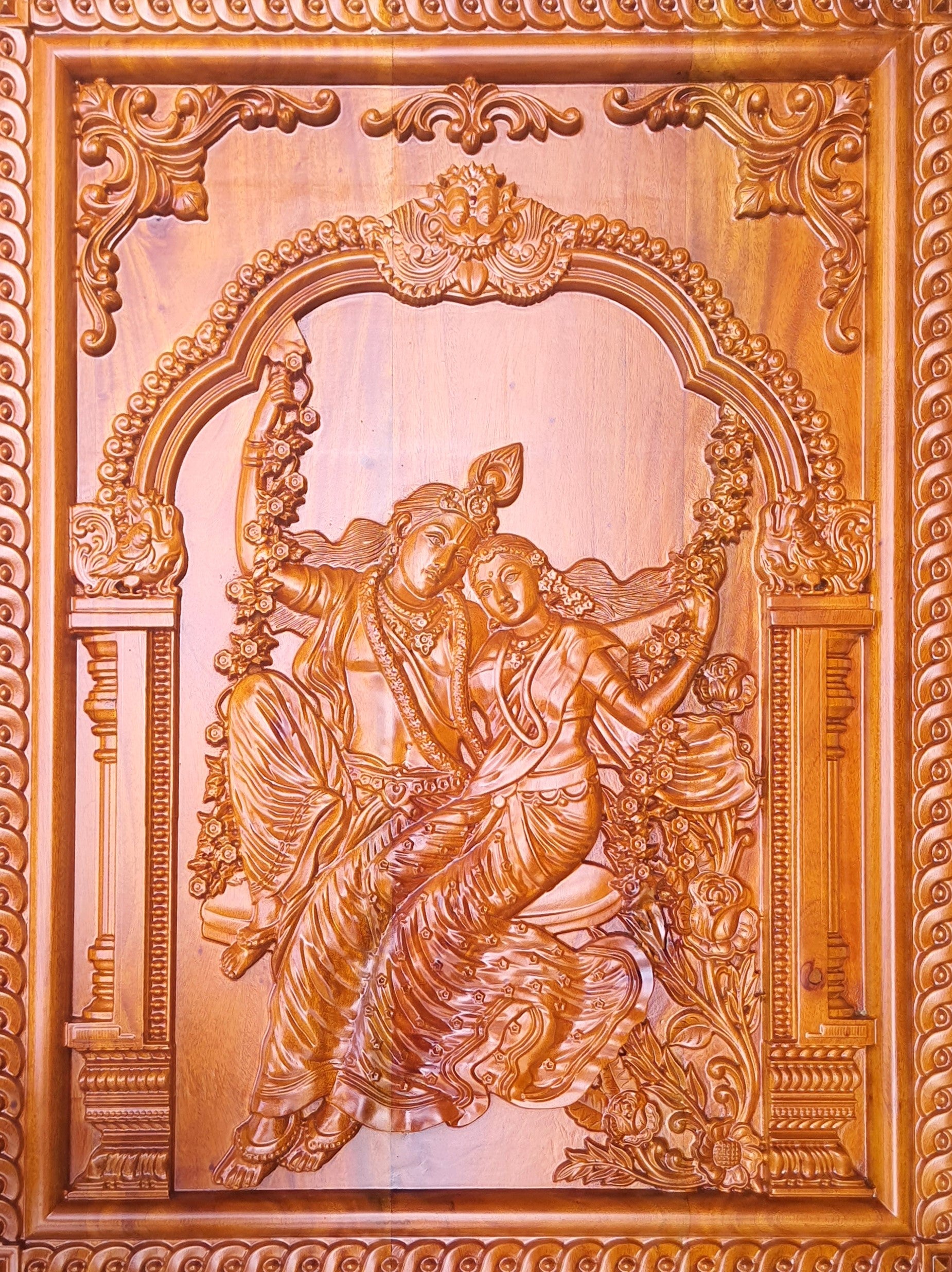 Krishna & Radha on Swing