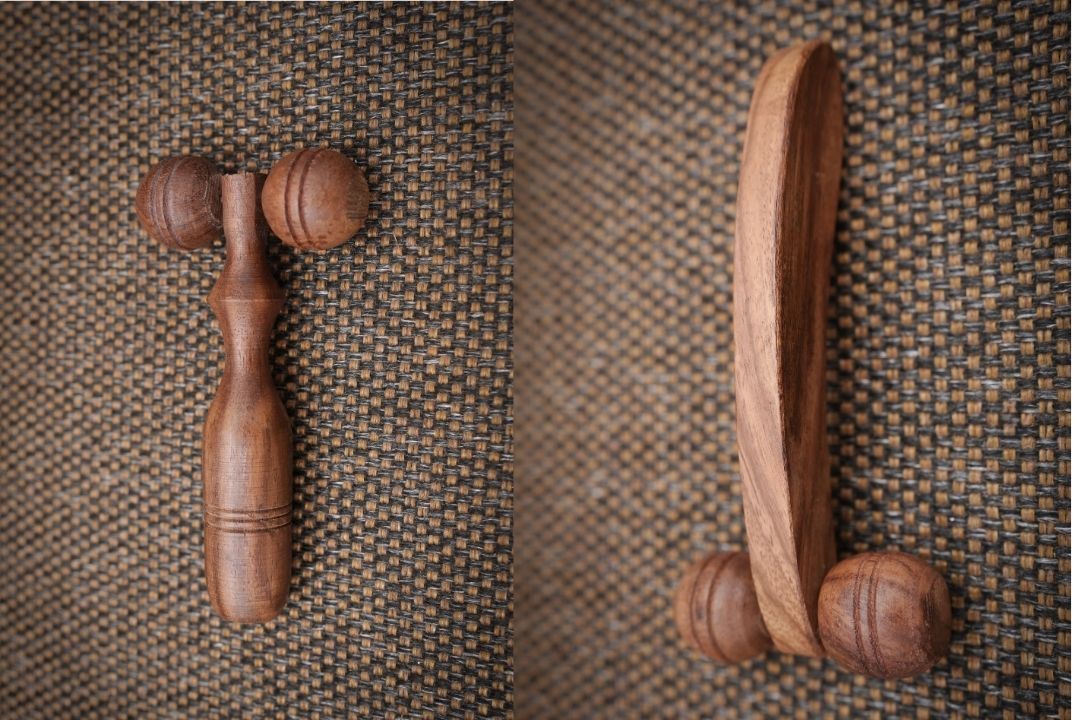 Wooden Hand Massager – Natural Stress Relief Tool