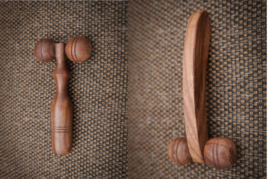Wooden Hand Massager – Natural Stress Relief Tool