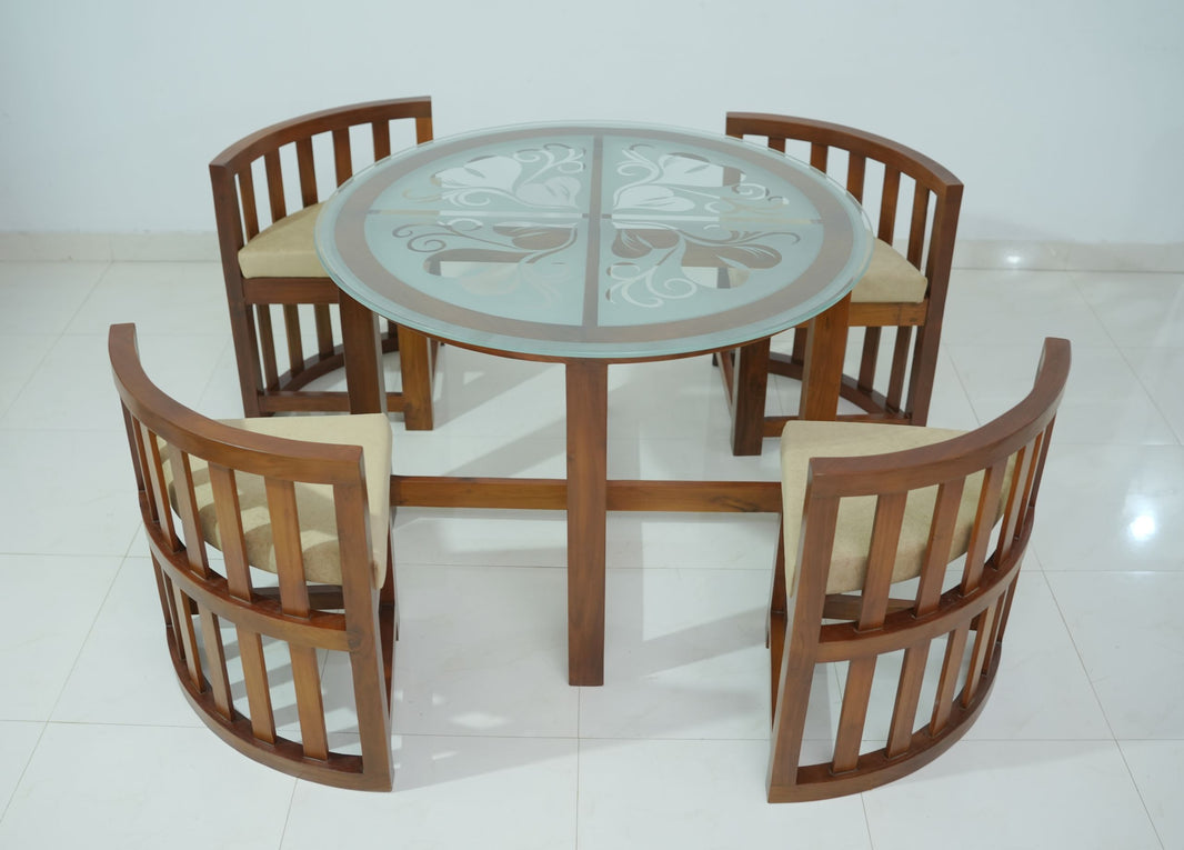 Apollo - 4 Seater Dining Table Set