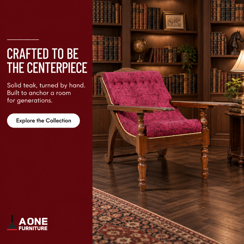 #A1 Royal Siesta- Teak Wood Chair