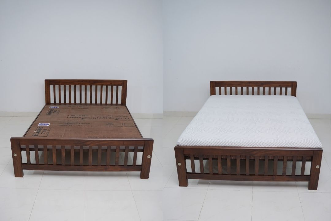 Luna Teakwood Bed Frame - King/SuperKing