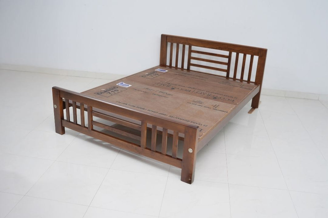 Orion Normal Teakwood Bed Frame - King