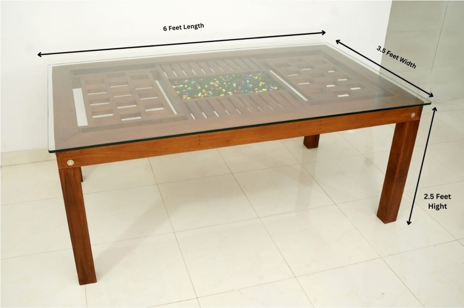Kingsley - Teak Wood (Dining Table Set)