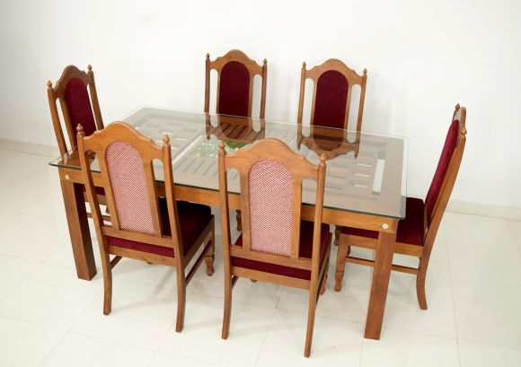 #A1 Kingsley – Teak Wood (Dining Table Set)