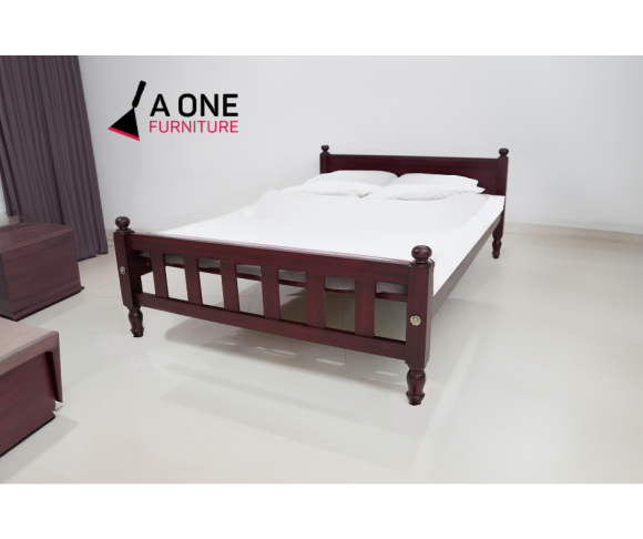 #A1 White Cedar Wood Bed