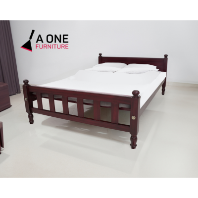 #A1 White Cedar Wood Bed