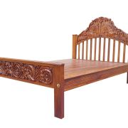 Horse Headboard-Teakwood Bed