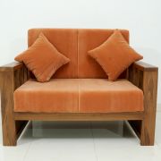 #A1 Tangerine Sofa – Settee