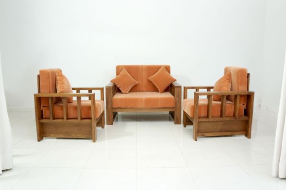 #A1 Tangerine Sofa – Settee