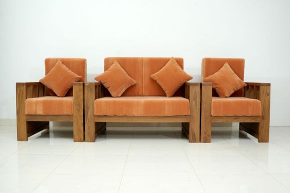 #A1 Tangerine Sofa – Settee