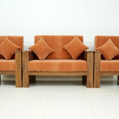 #A1 Tangerine Sofa – Settee